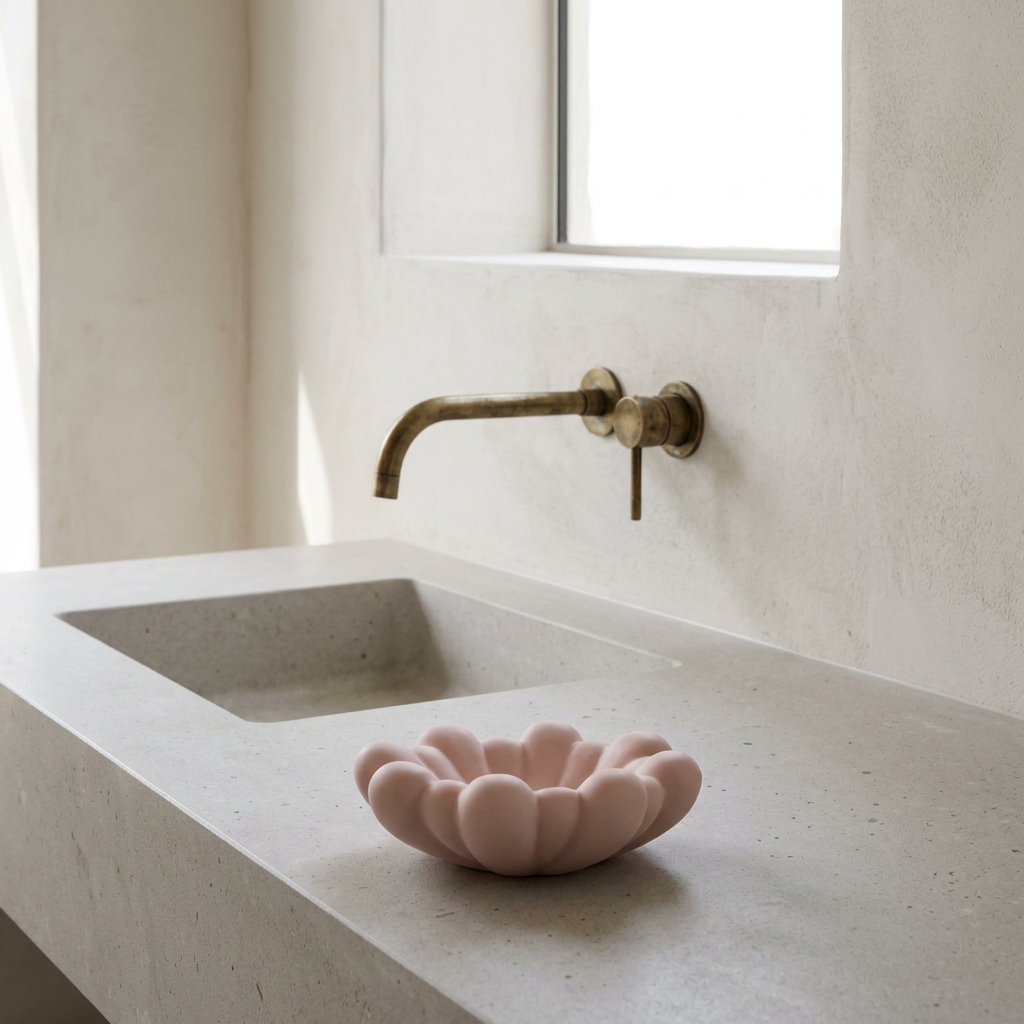 Bloom Tray, Medio - Rose