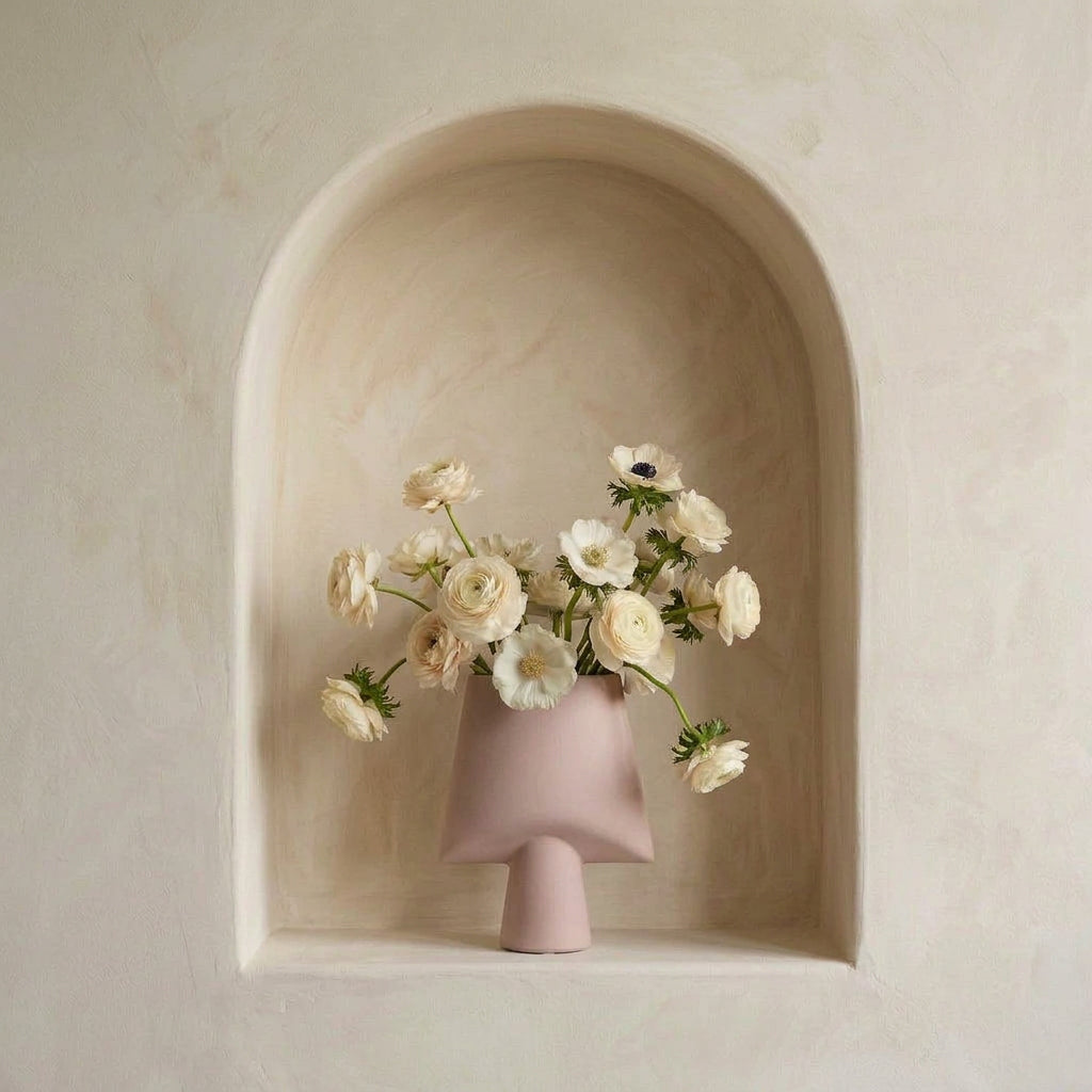 Sphere Vase Square, Mini - Rose