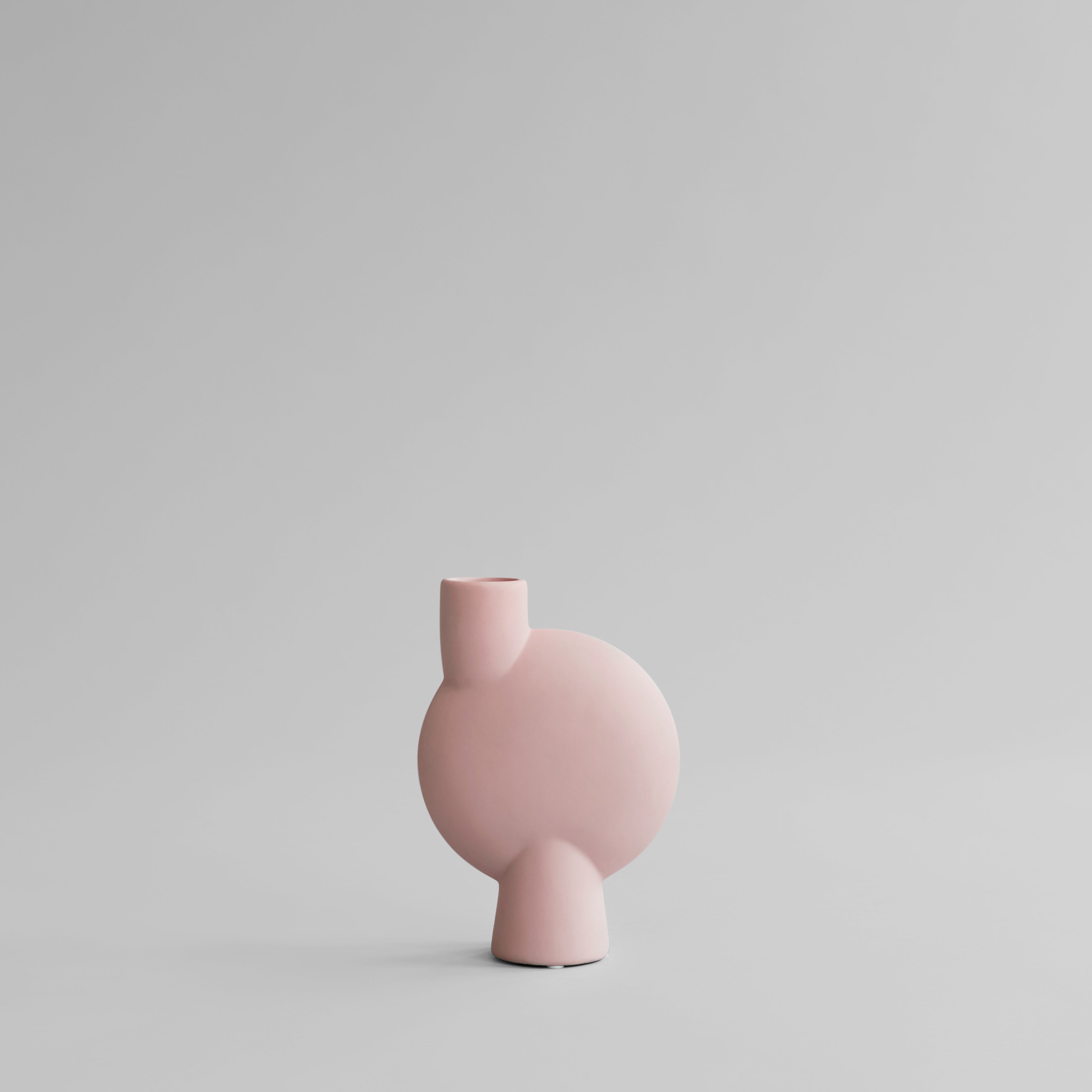 Sphere Vase Bubl, Medio Ð Rose