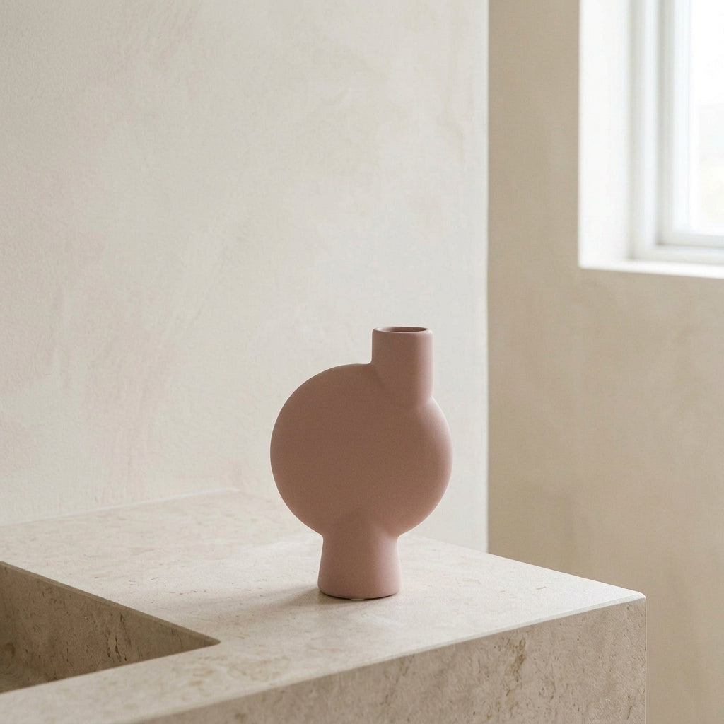 Sphere Vase Bubl, Medio - Rose