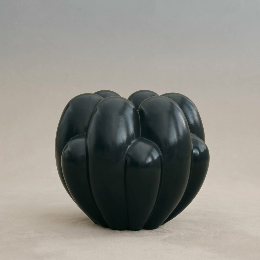 Bloom Vase, Big - Dark Green