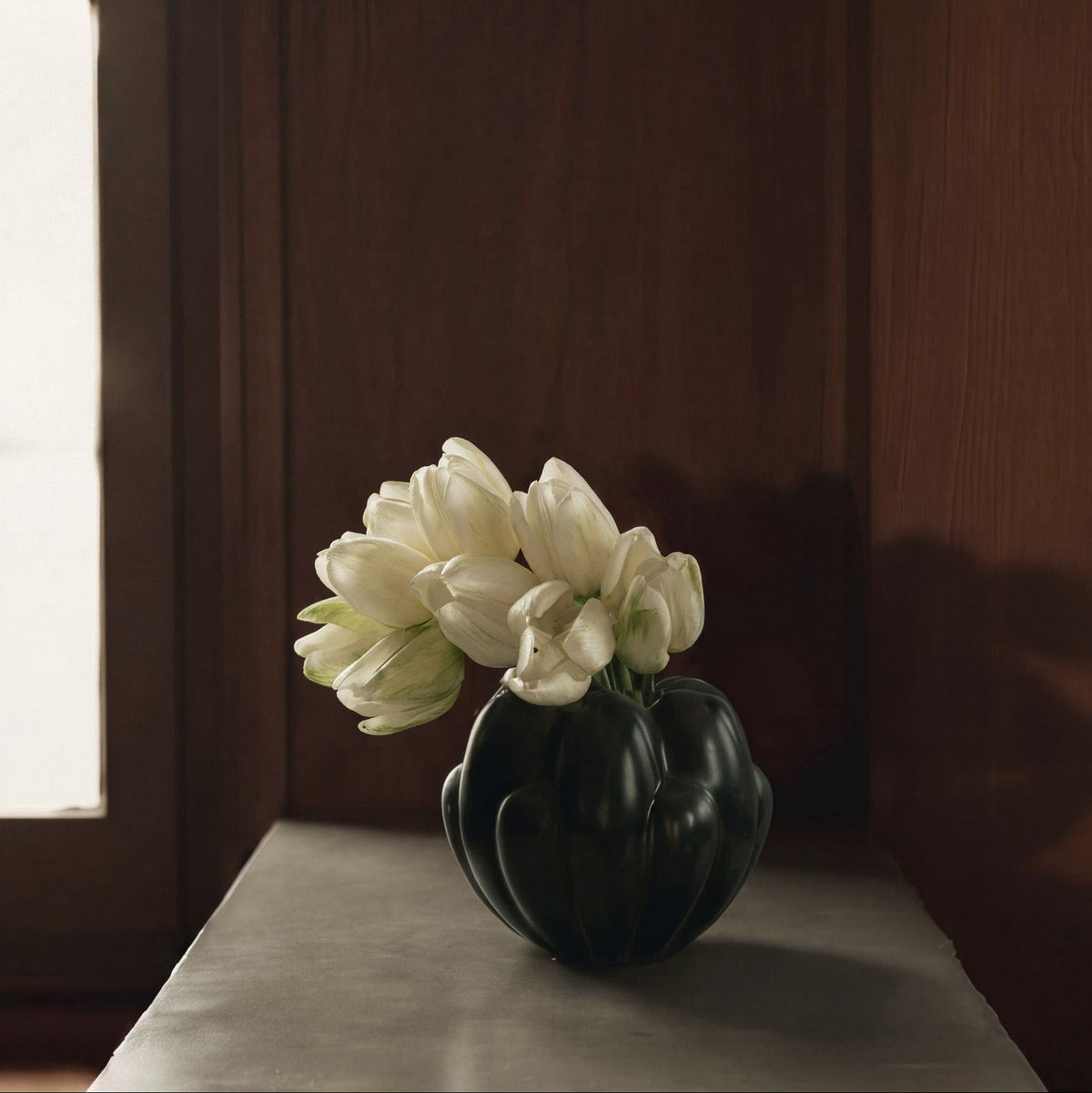 Bloom Vase, Petit - Dark Green