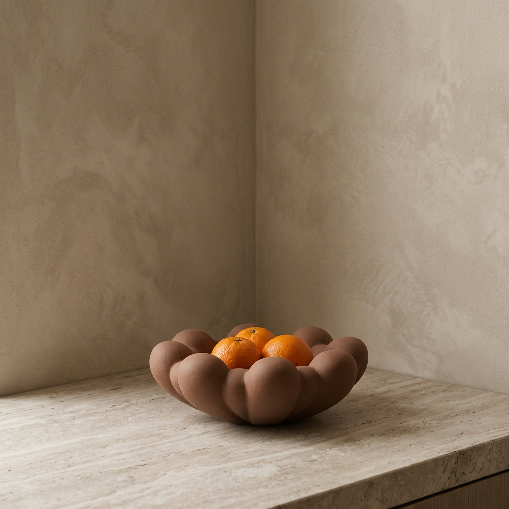 Bloom Tray, Big - Almond