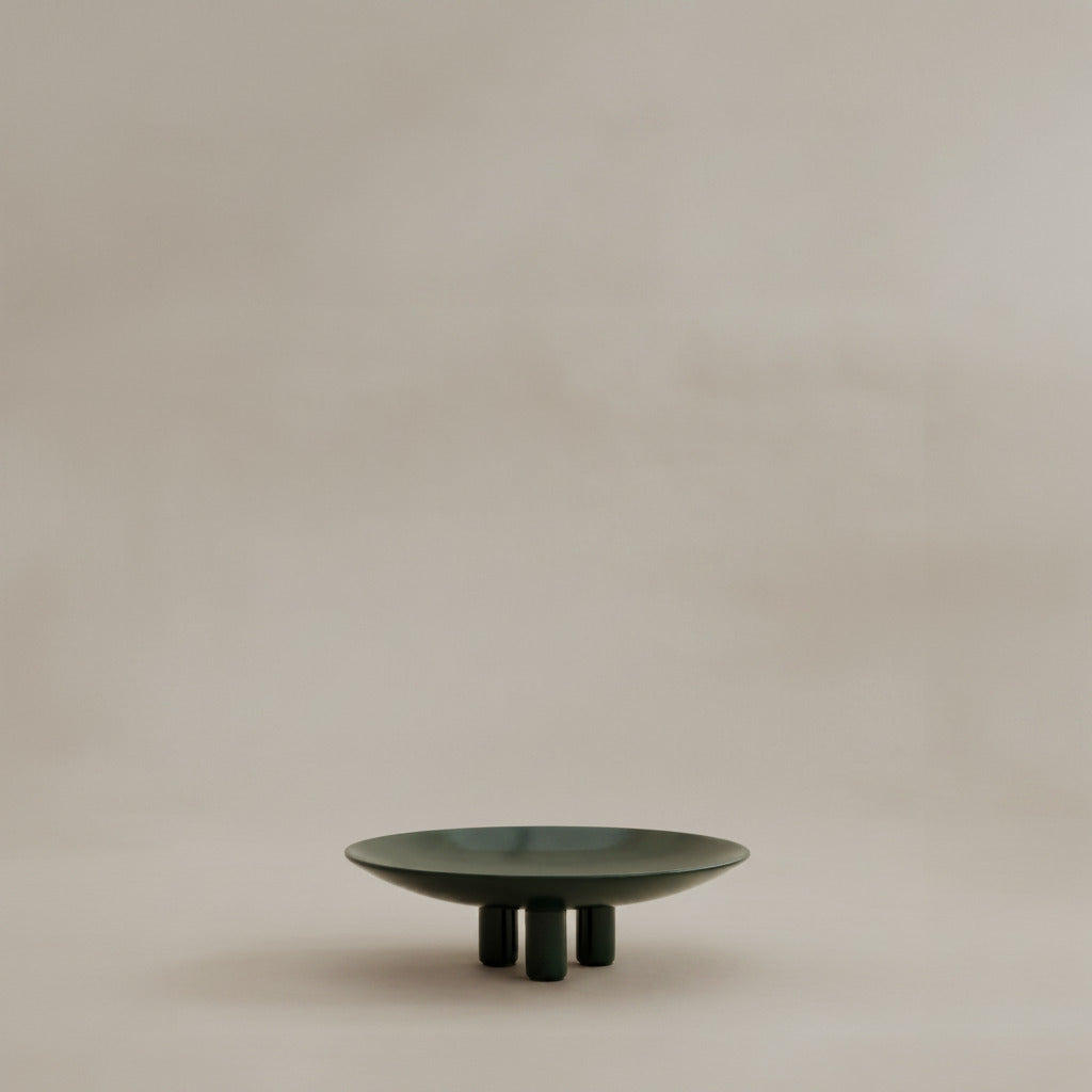 Duck Plate, Mini - Dark Green