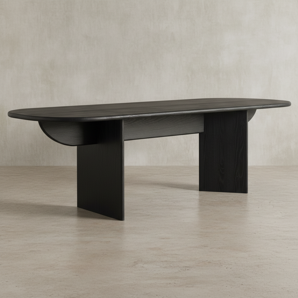 3/4 Angle View of Pillabout Dining Table