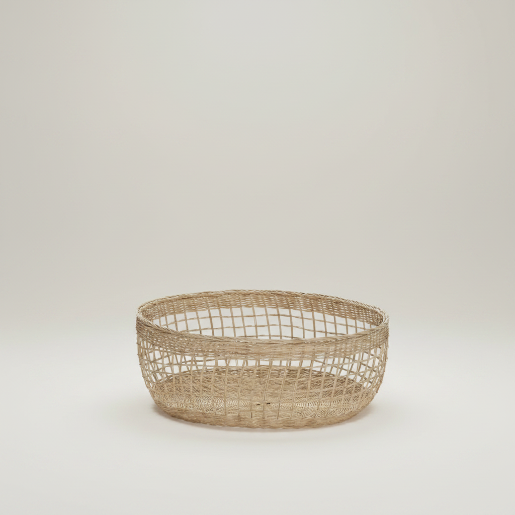 Rattan baskets, set of 3