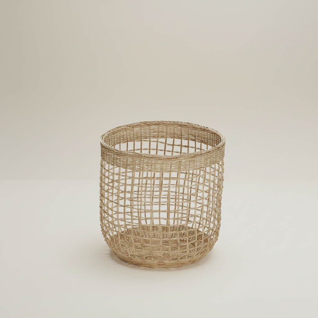 Rattan baskets, set of 3