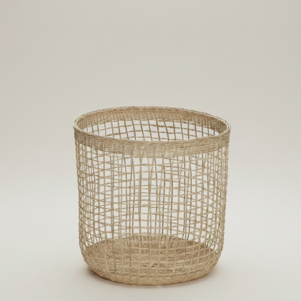 Rattan baskets, set of 3
