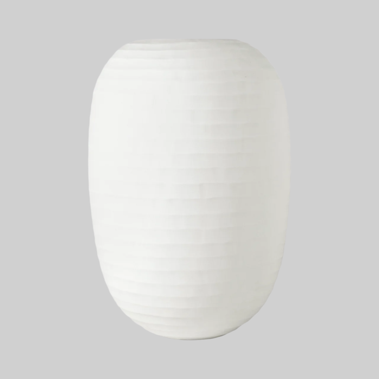 Organic vase 07 - white