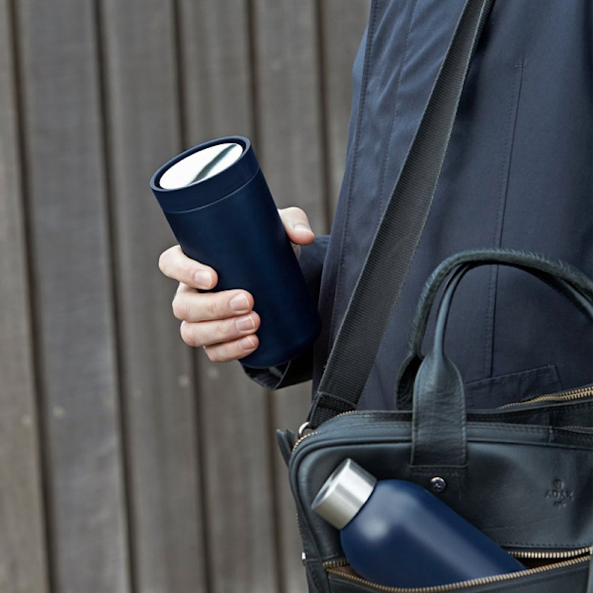 To Go Click vacuum insulated cup 13.5 oz, soft midnight blue