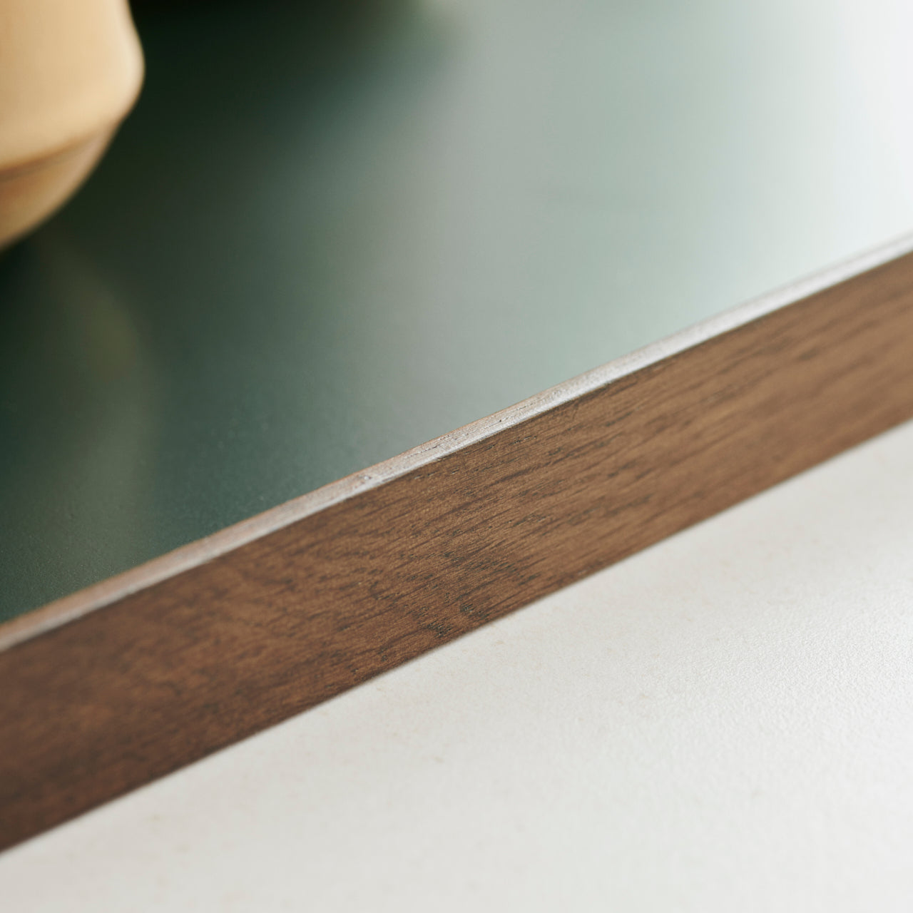 FRAME tray large, smoked oak-green