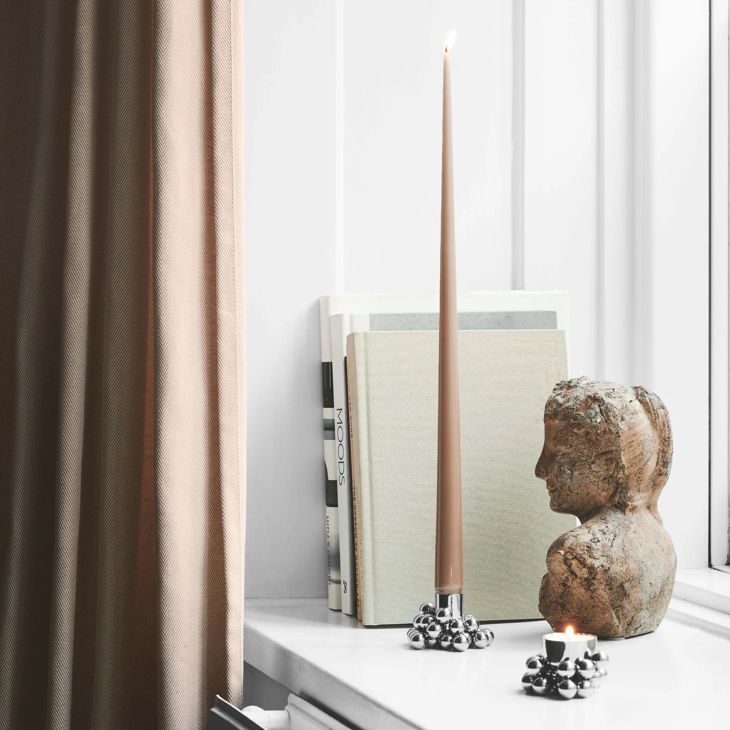 MOLEKYL tealight, chrome