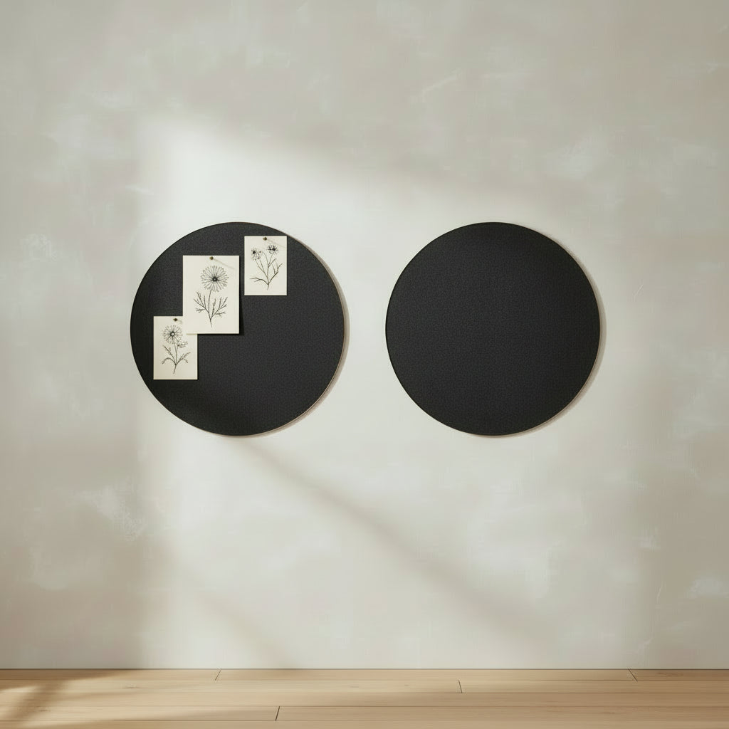 RETELL pinboard - black brass