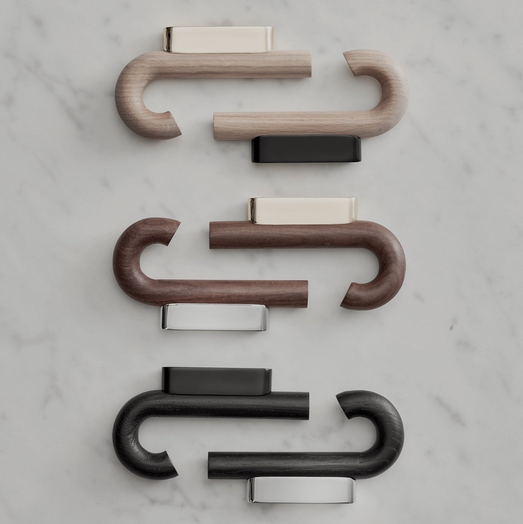 HOOK Mini, oak-brass