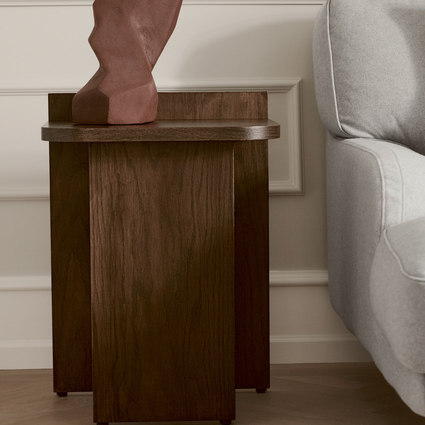 ISMO Side Table - Dark Oak