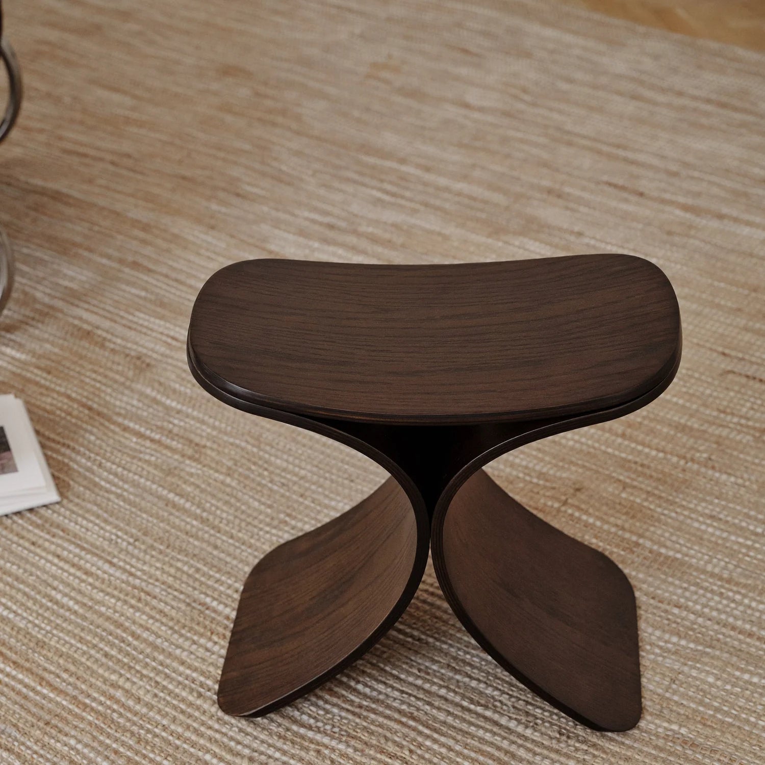 Luno Stool Dark Oak