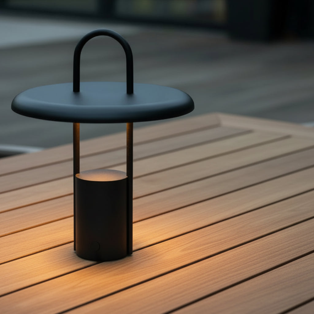 Pier Portable Lamp - Large, Black