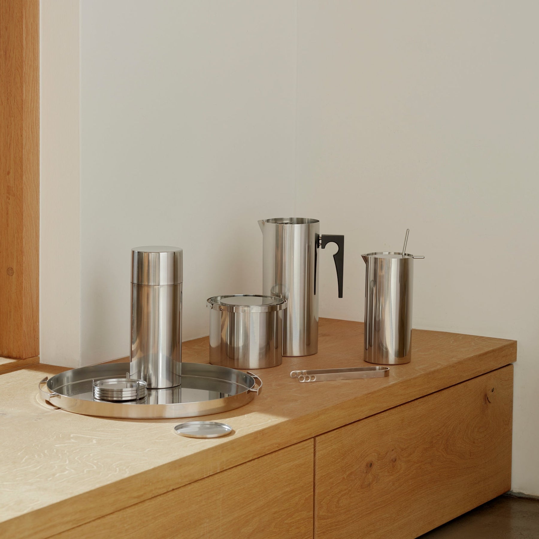 Arne Jacobsen martini mixer with spoon