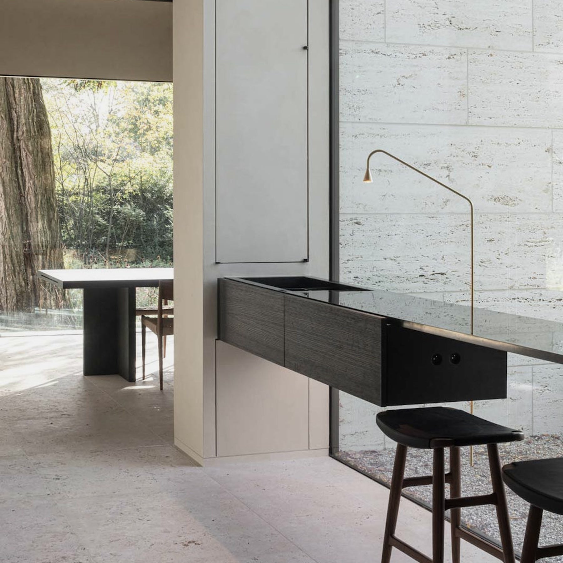 Austere Table Lamp - 7 Finish Options