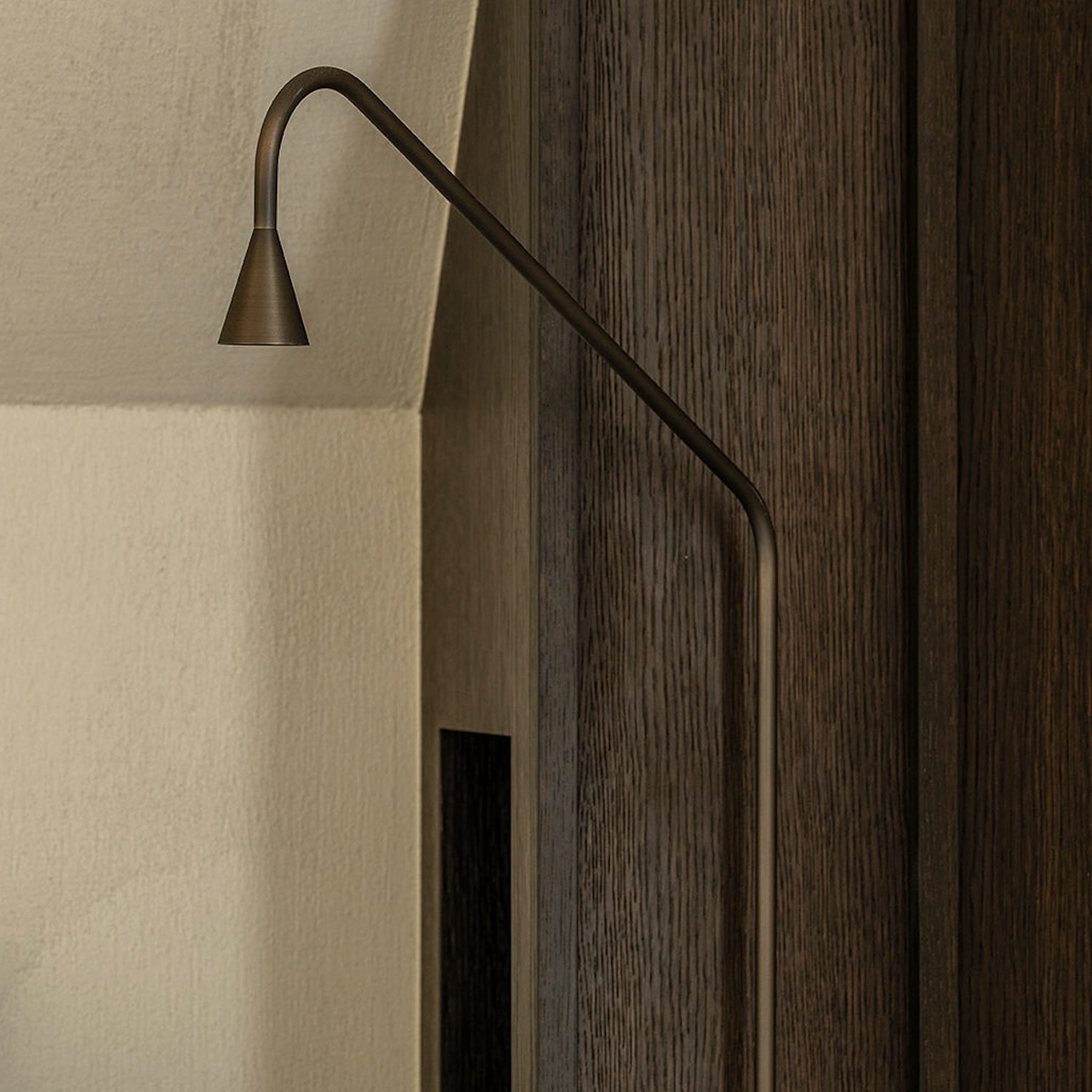 Austere Wall Lamp with Plug - 7 Finish Options*