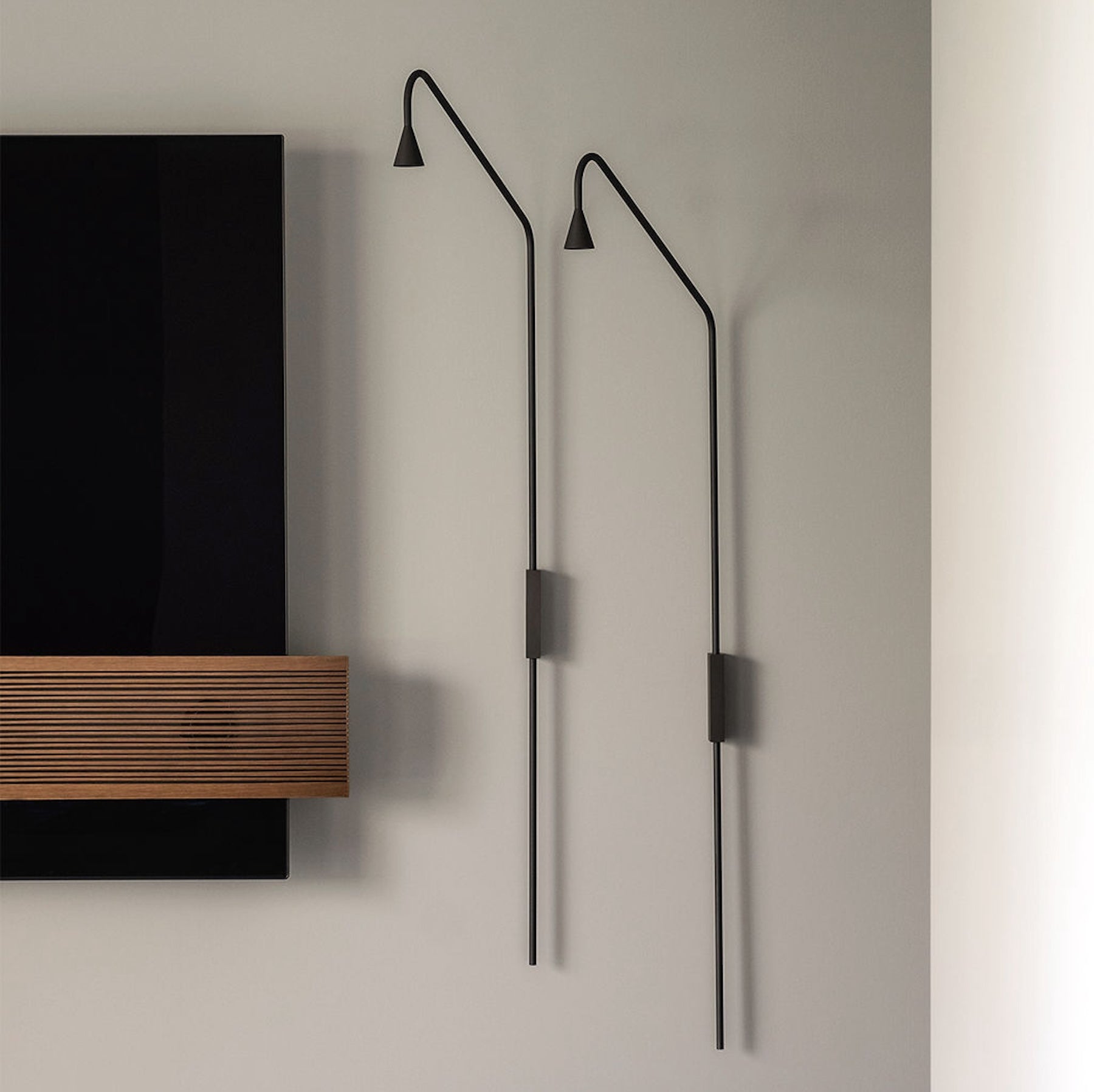 Austere Wall Lamp with Plug - 7 Finish Options*
