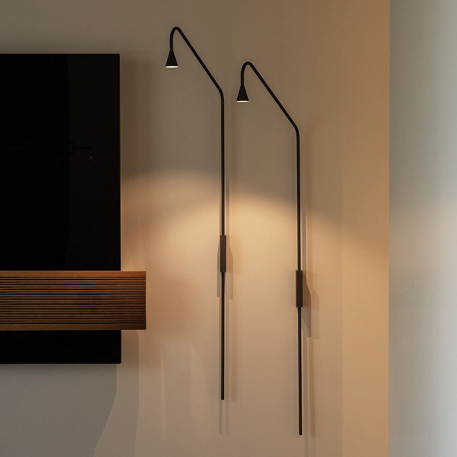 Austere Wall Lamp with Plug - 7 Finish Options*