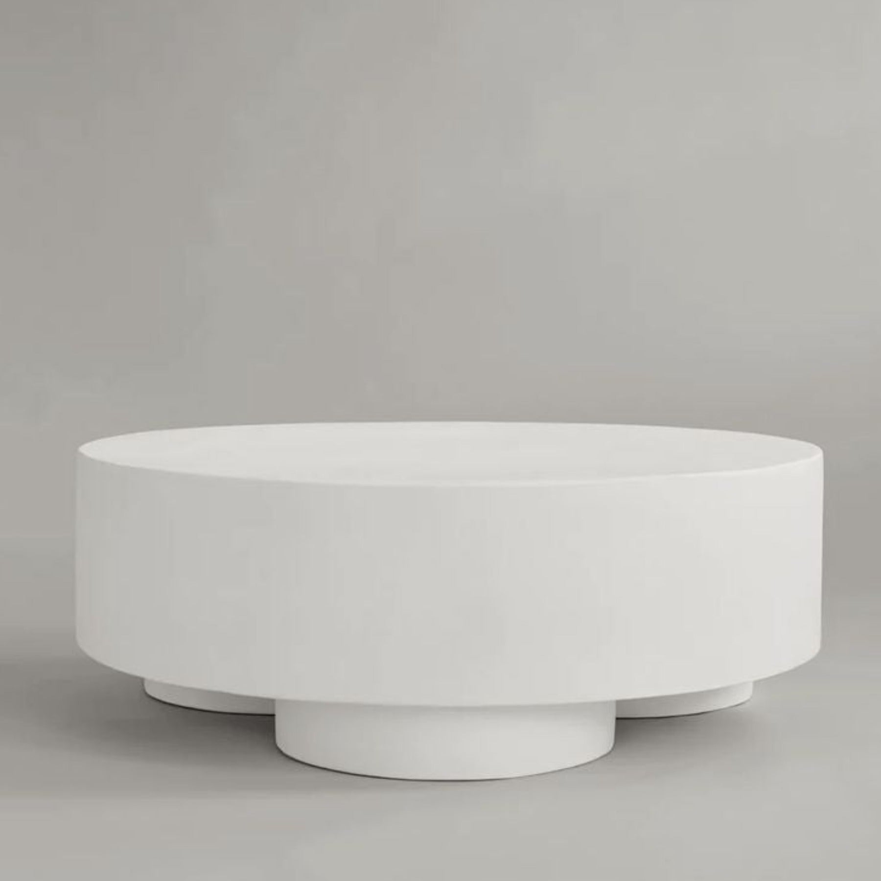 Big Foot Table, Big - Bone White