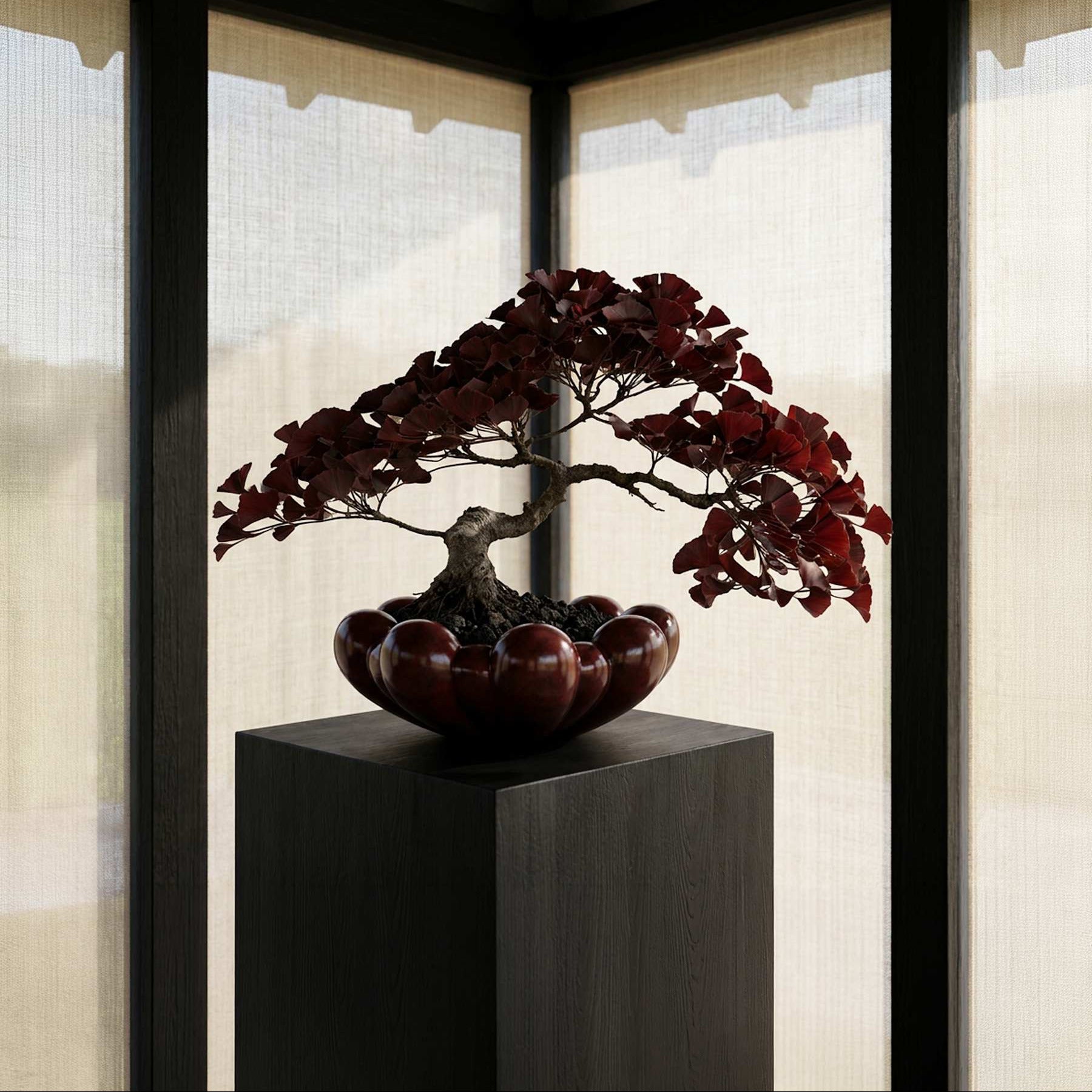 Bloom Tray, Big - Maroon