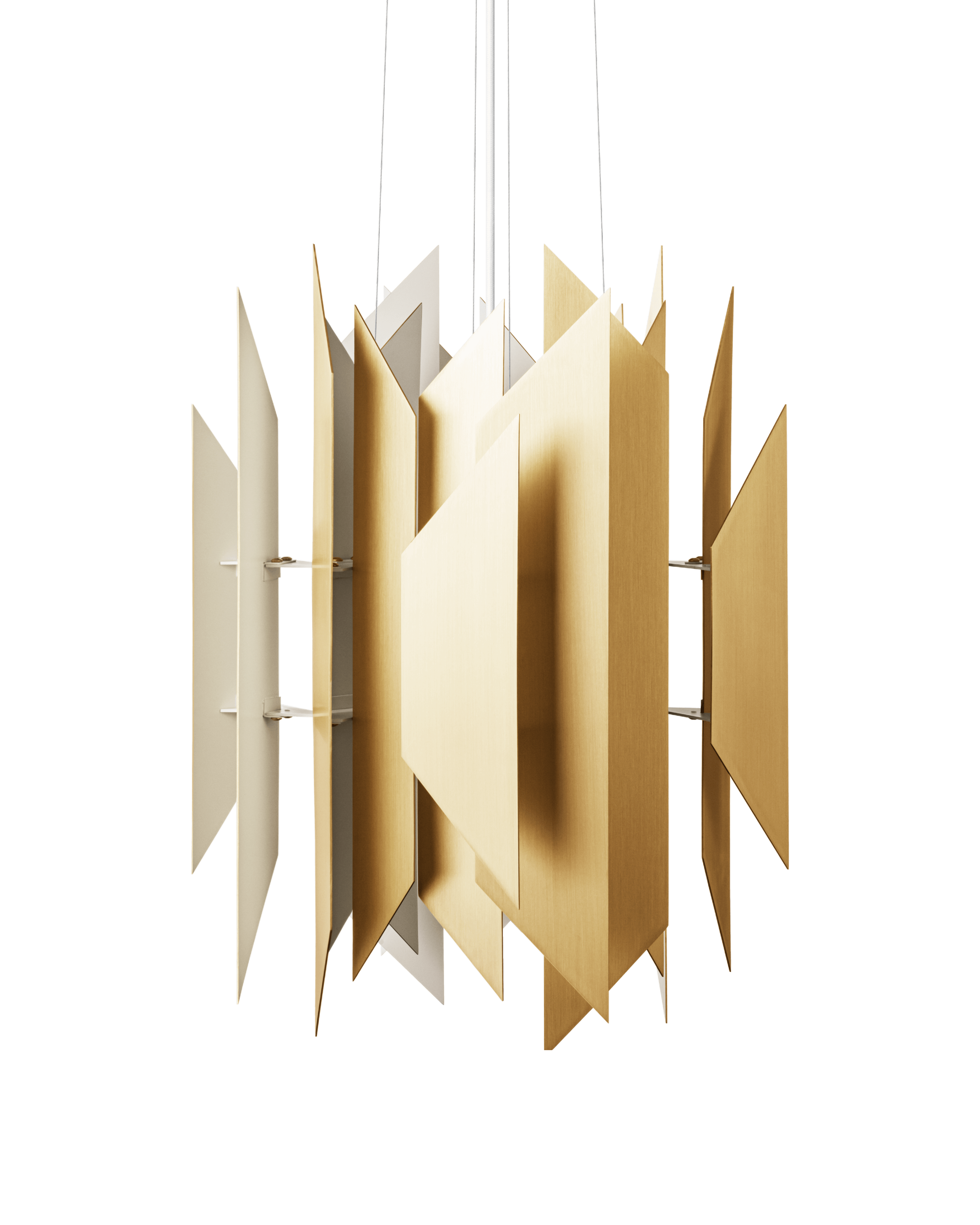 DIVAN 2 PENDANT 550 Brass