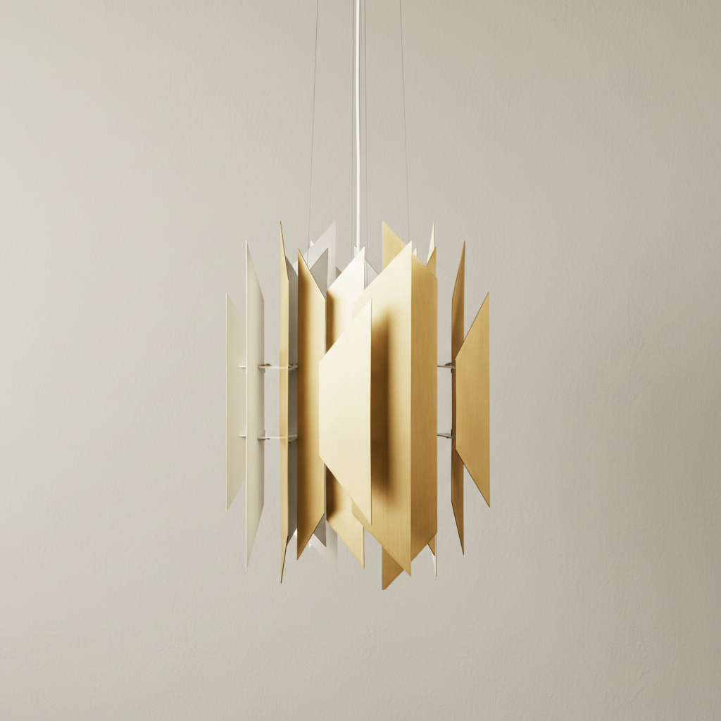DIVAN 2 PENDANT 700 Brass