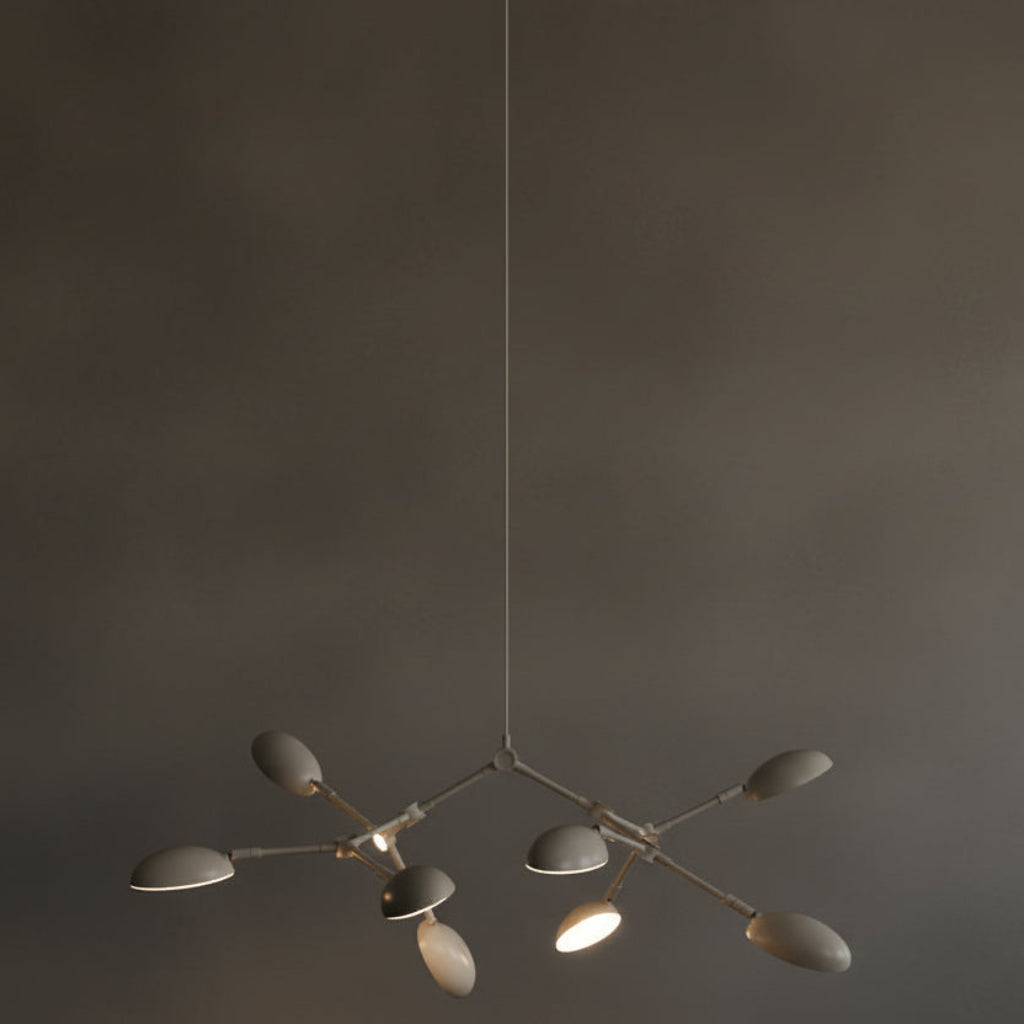 Drop Chandelier, Mini - White