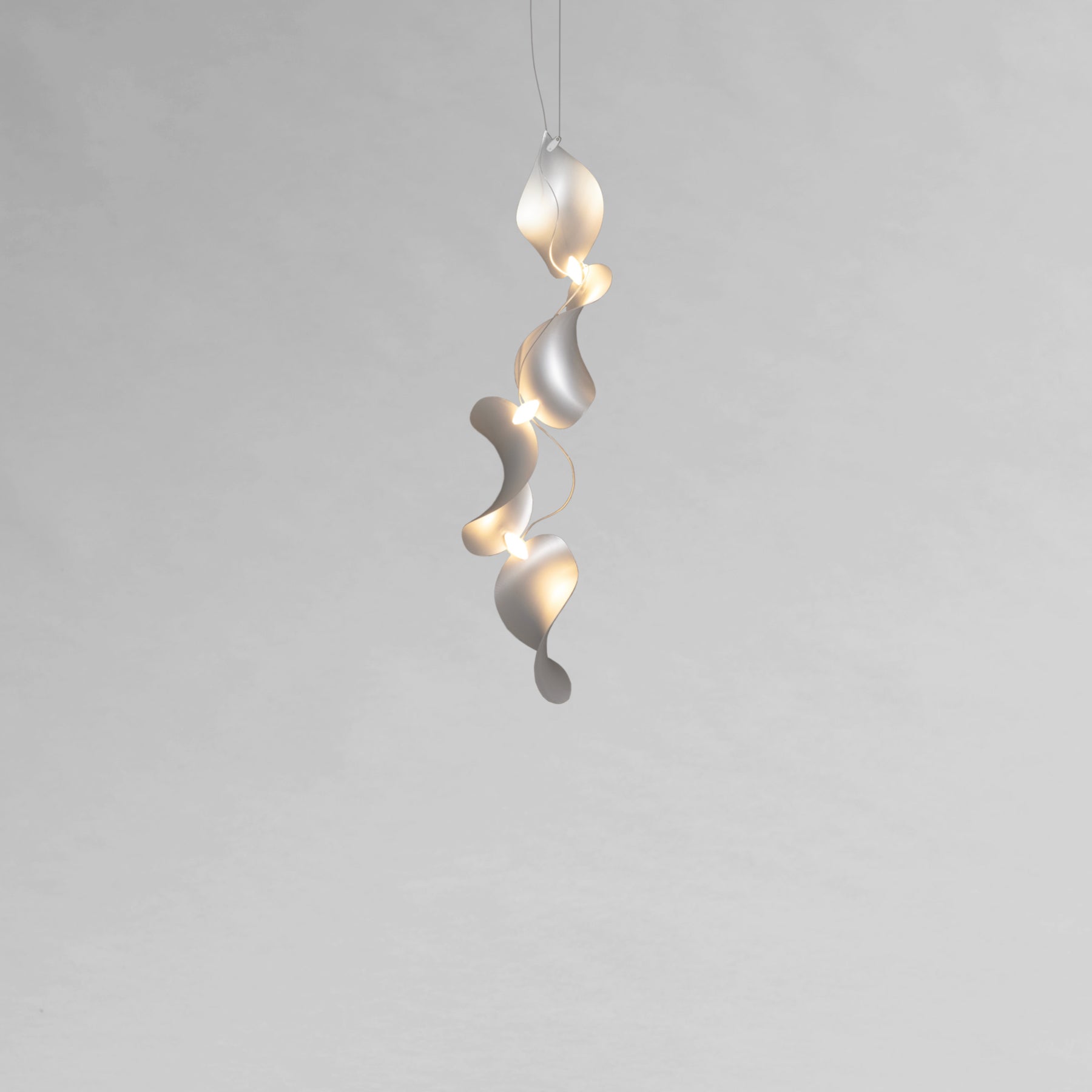 Dune 4 Vertical Line Chandelier - 2 Finish Options*