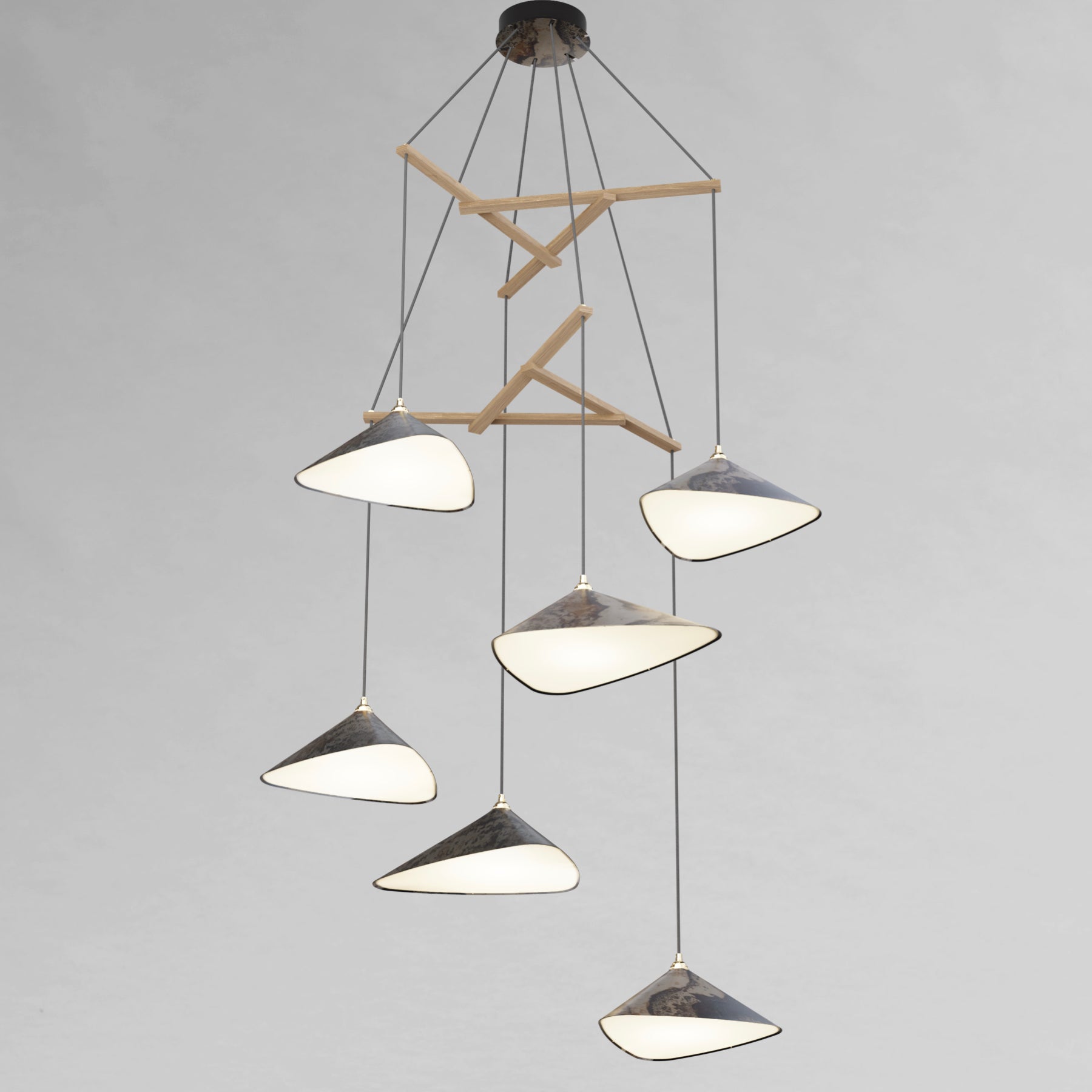 Emily Chandelier, V6 - 5 Finish Options*