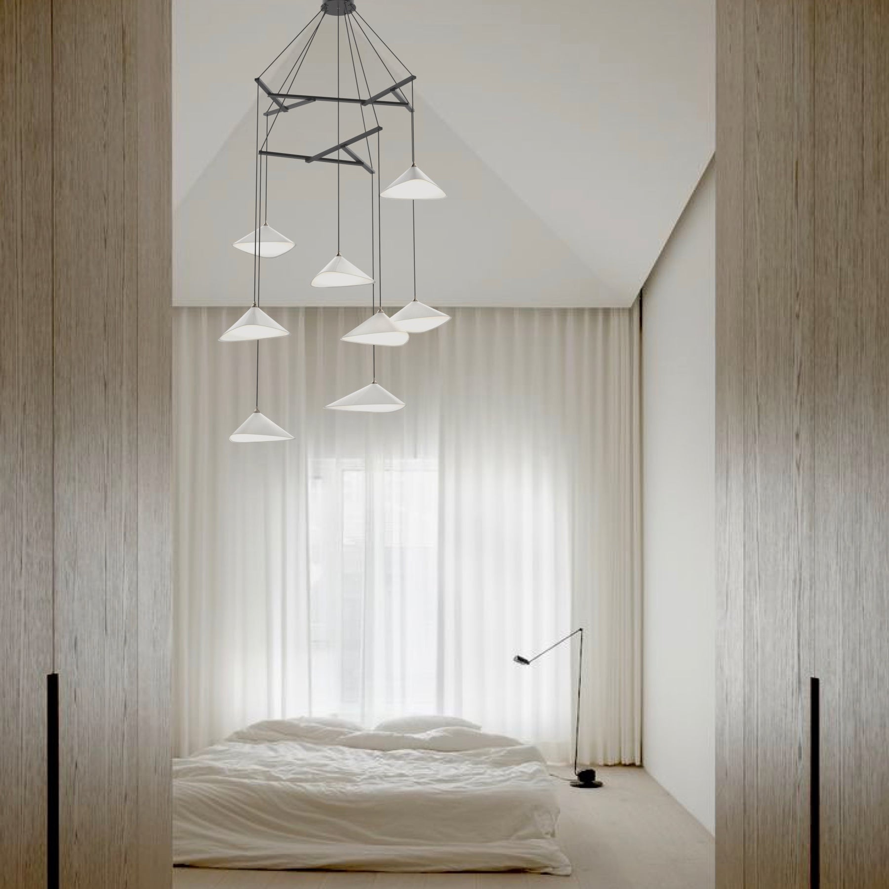 Emily Chandelier, V8 - 5 Finish Options*
