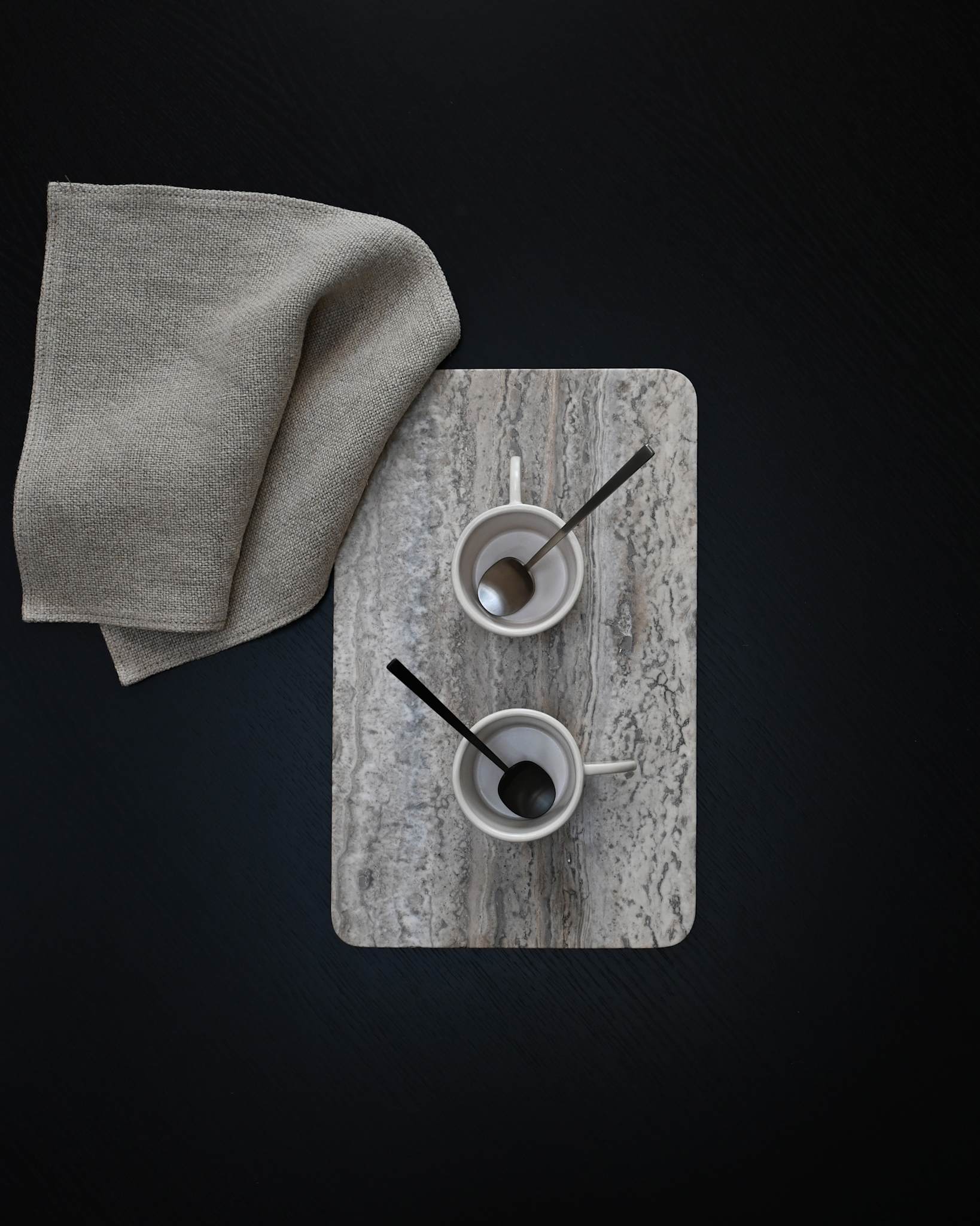 Kogei Long Spoon - Brushed Steel