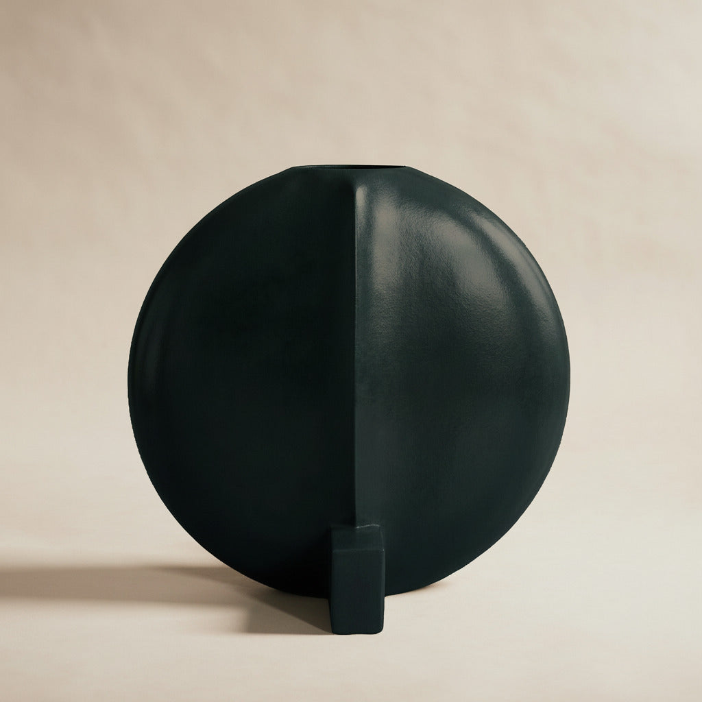 Guggenheim, Big - Dark Green High Glaze