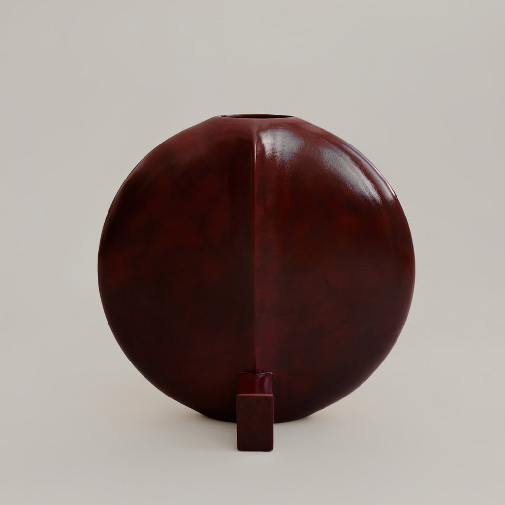 Guggenheim, Big - Marooon High Glaze
