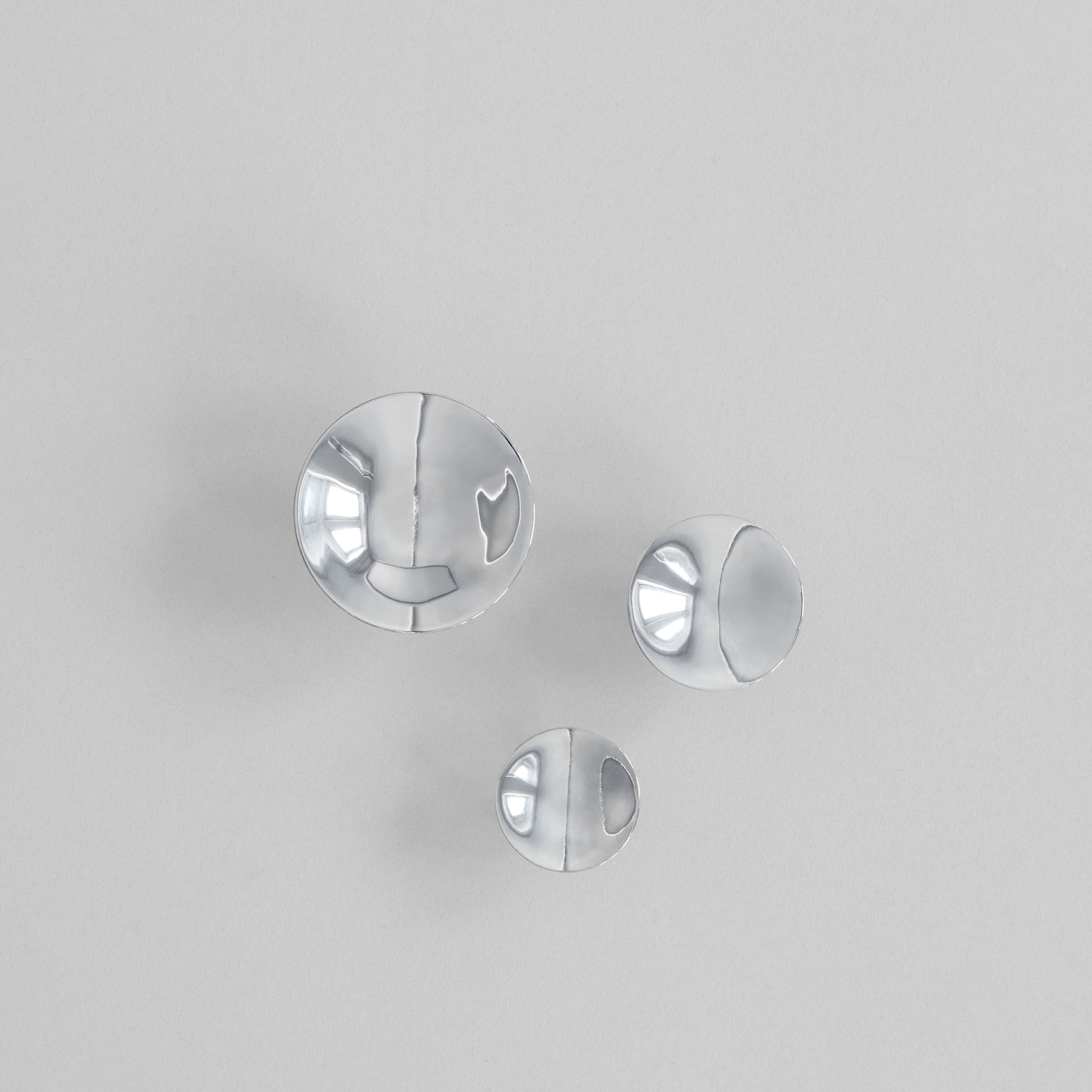 HiHat Knobs, Mini - Chrome*