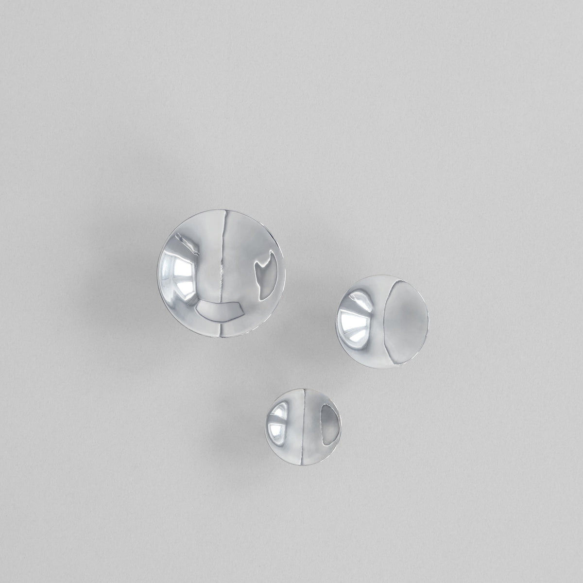 HiHat Knobs, Medio - Chrome*