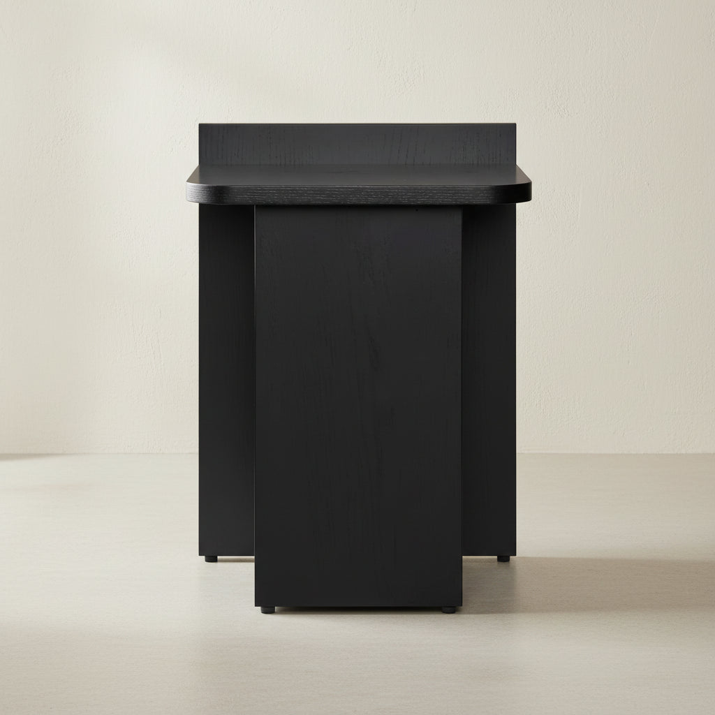ISMO Side Table - Black Ash