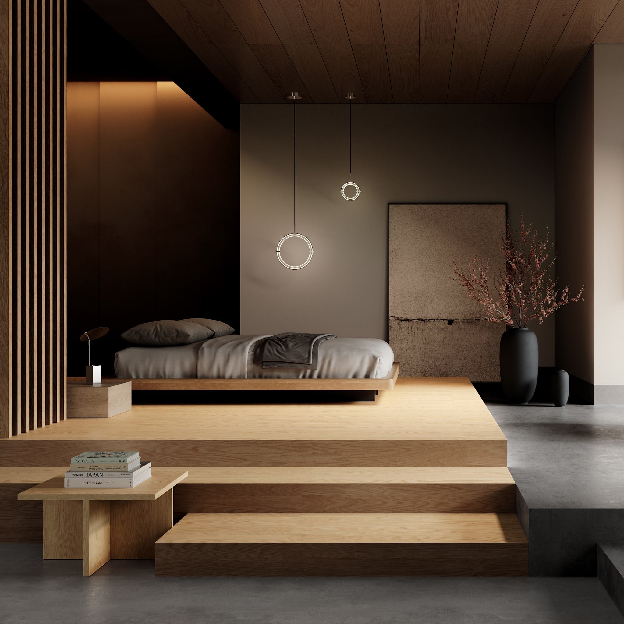 Maru Pendant, Mini - Chrome*