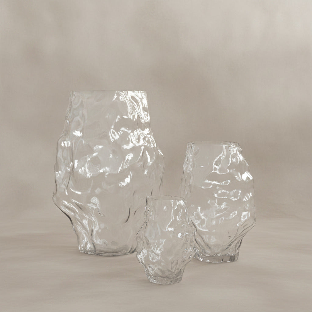 Katachi Vase, Big - Clear