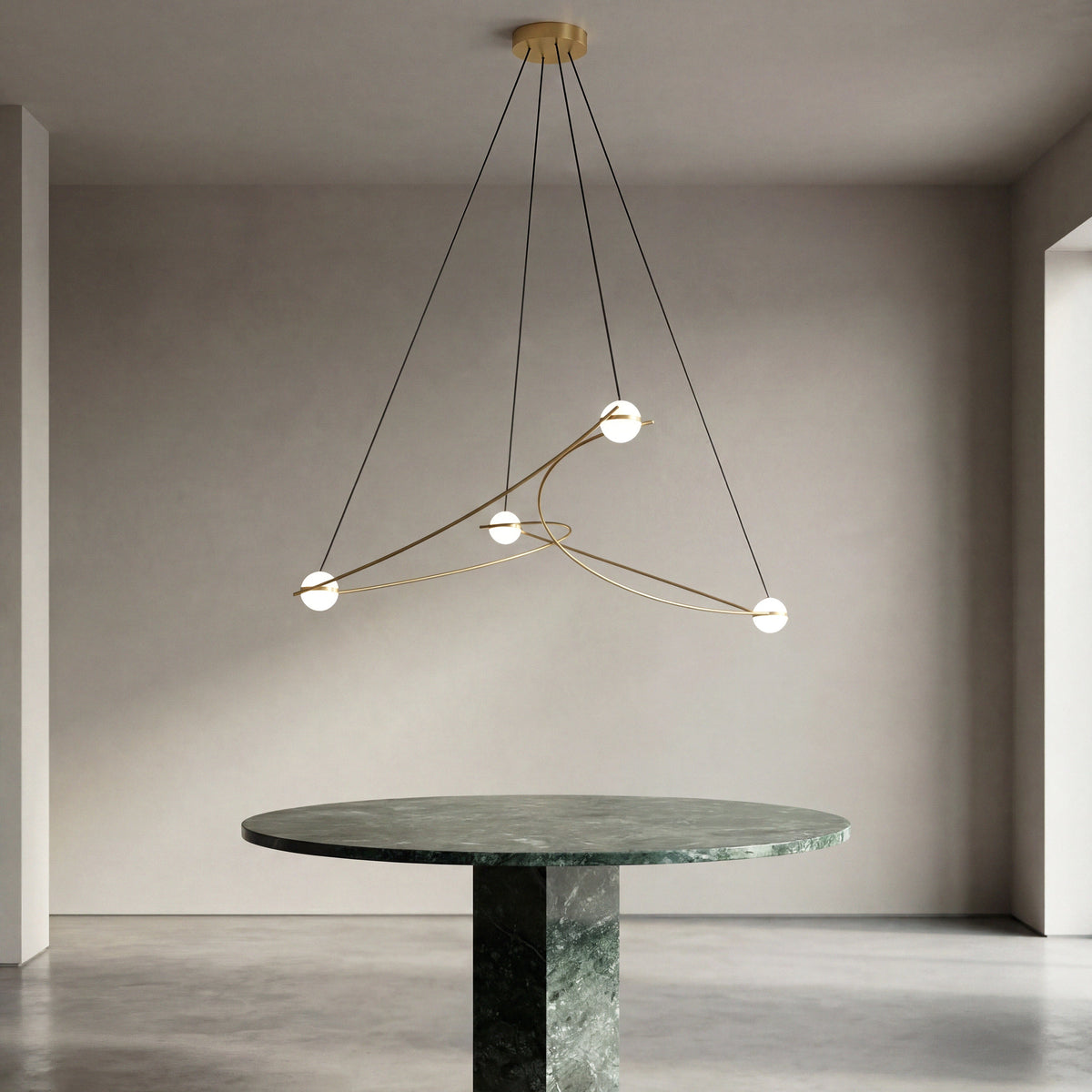 Kosmos 4L Chandelier - 4 Finish Options