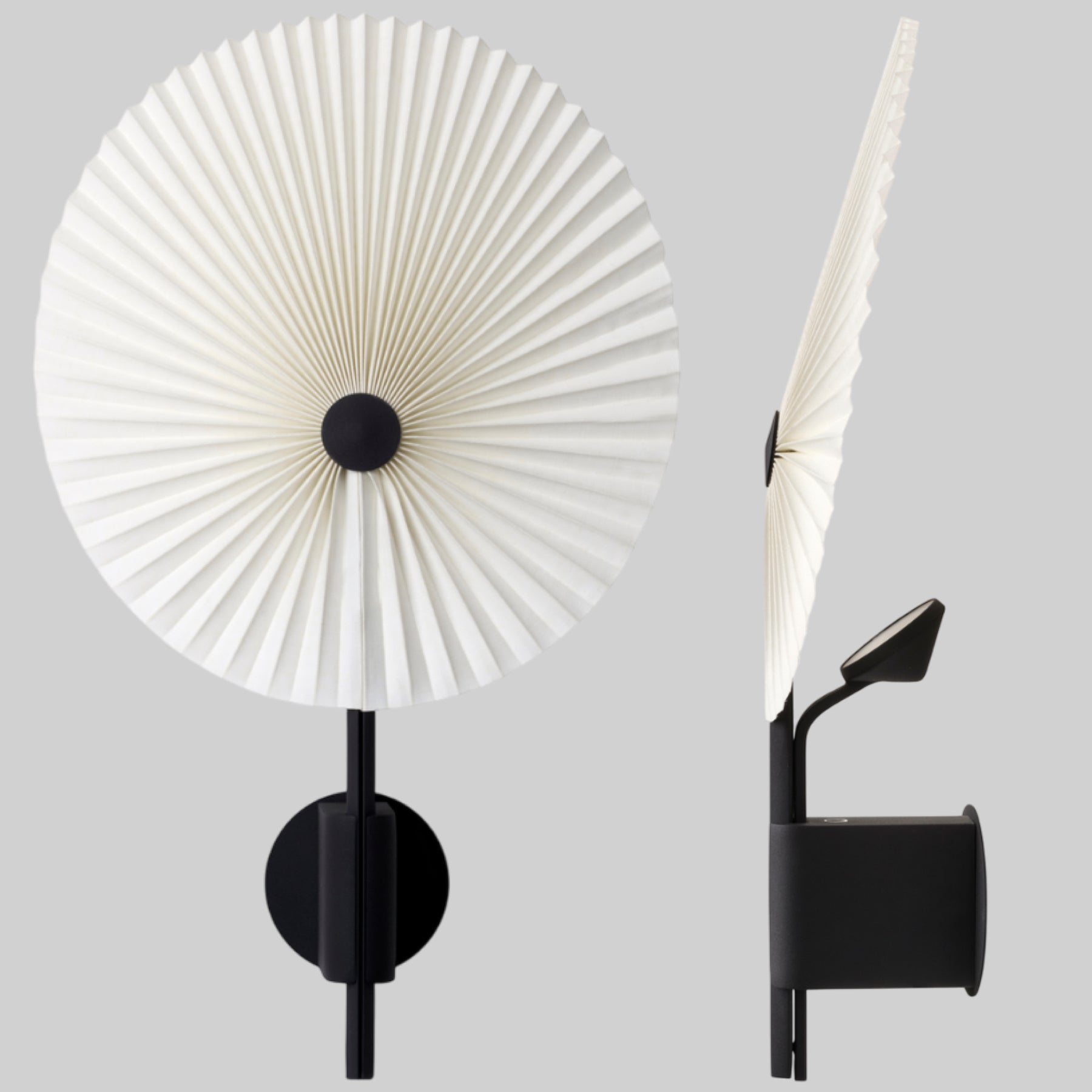 LIRIS Wall Sconce Light, Black
