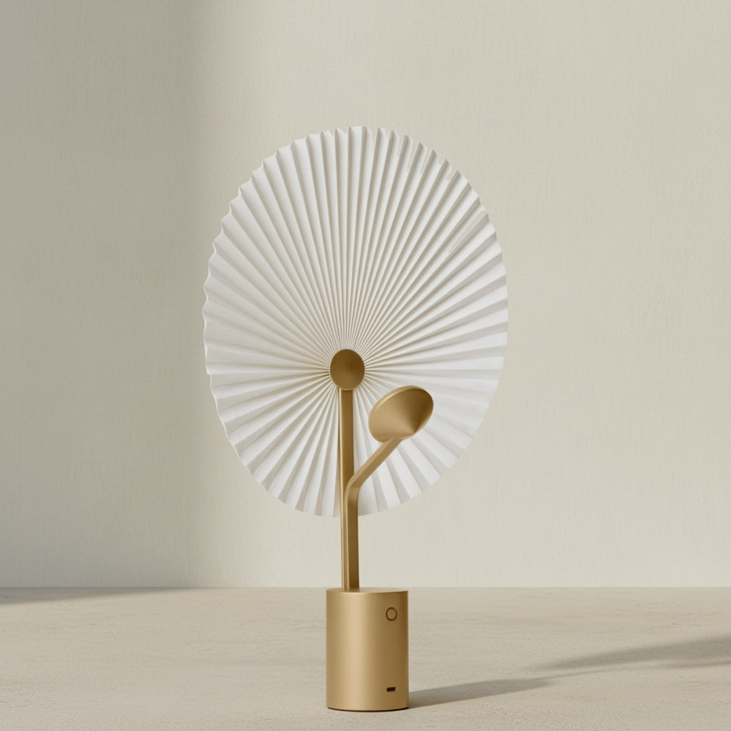LIRIS Portable Table Lamp, Brass