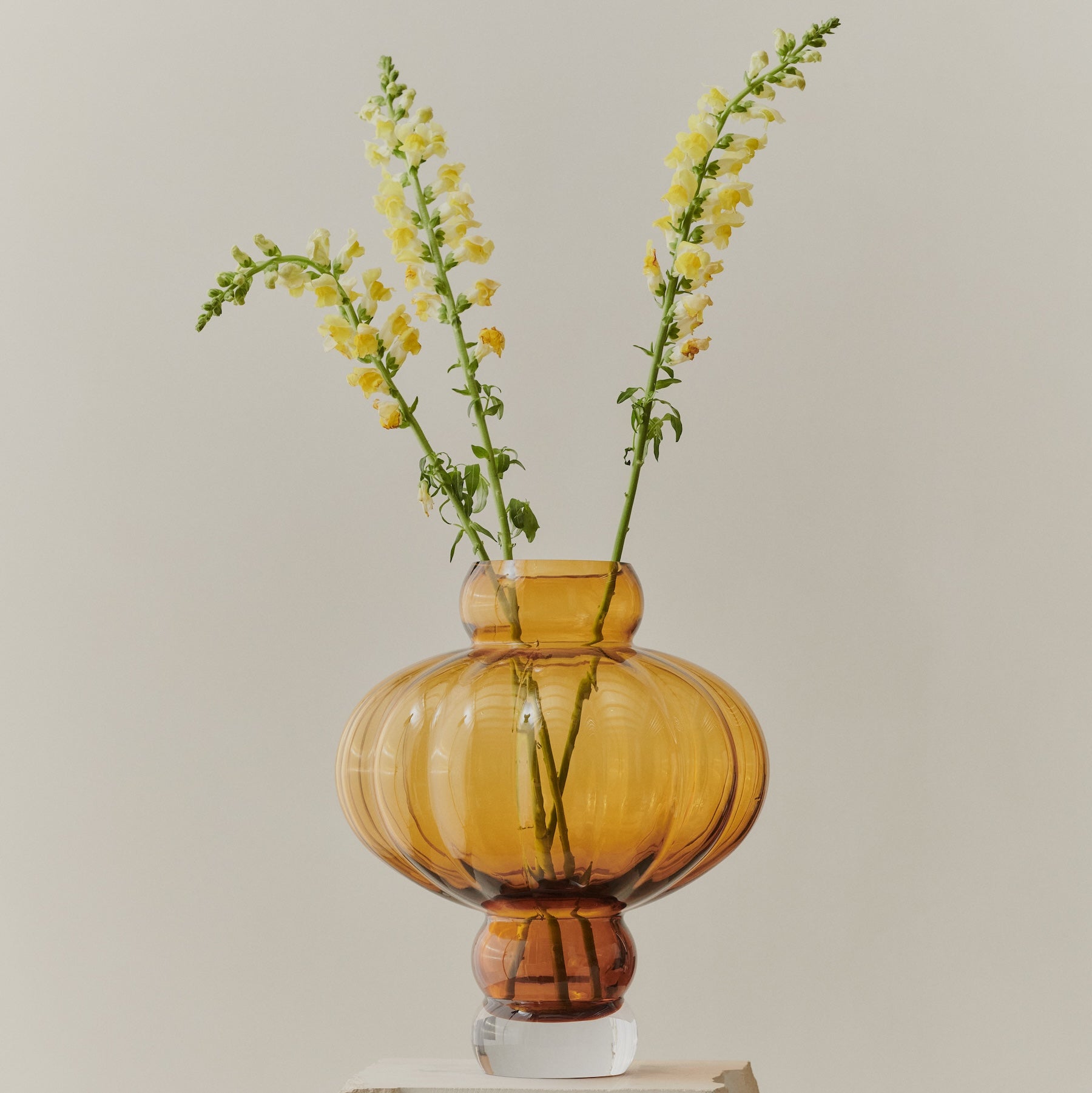 Balloon Vase 02 Amber