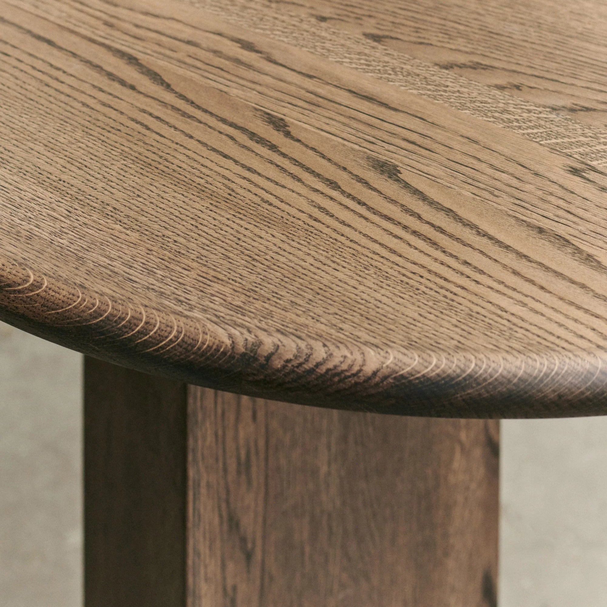 Pillabout Dining Table 02 - Smoked Oak