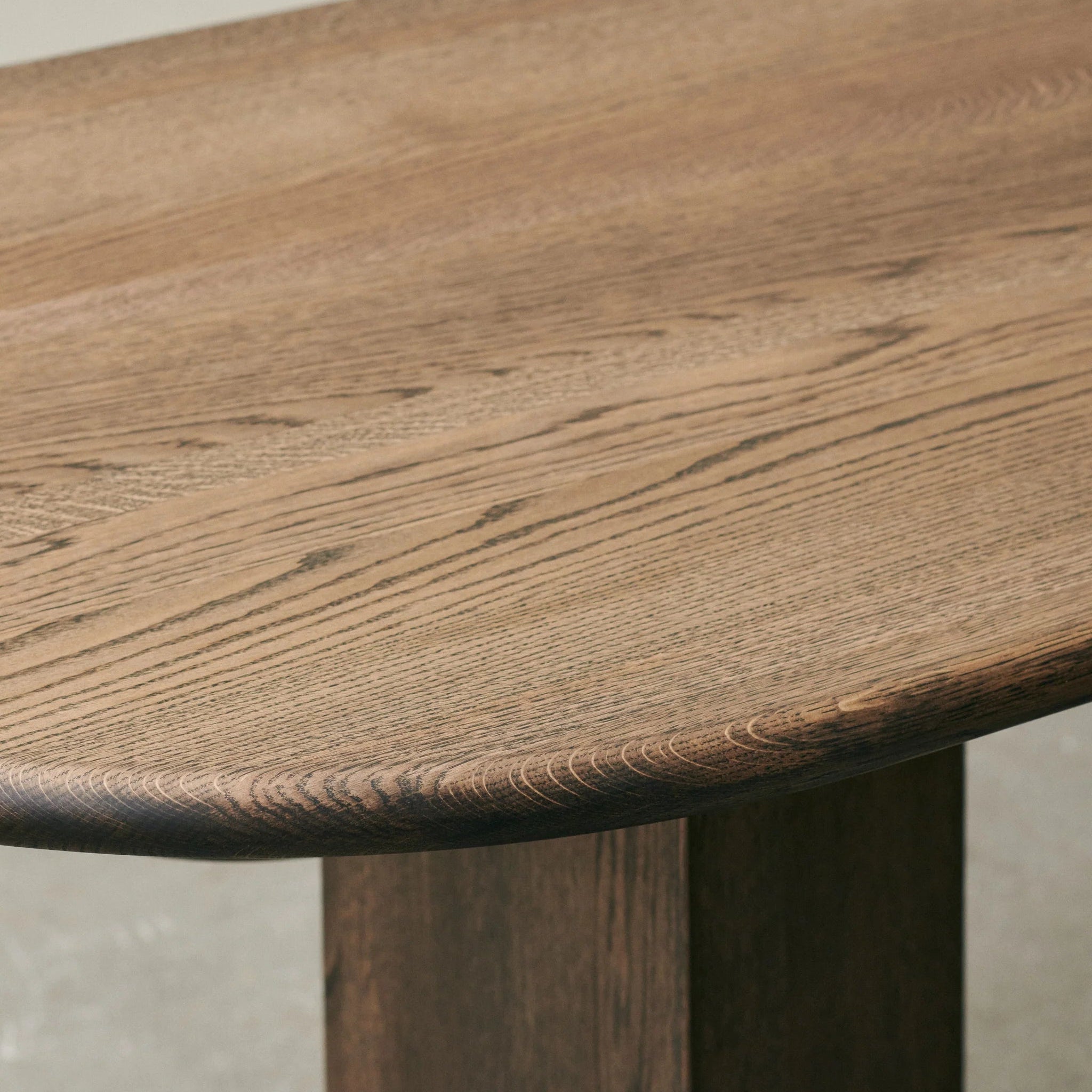 Pillabout Dining Table 02 - Smoked Oak