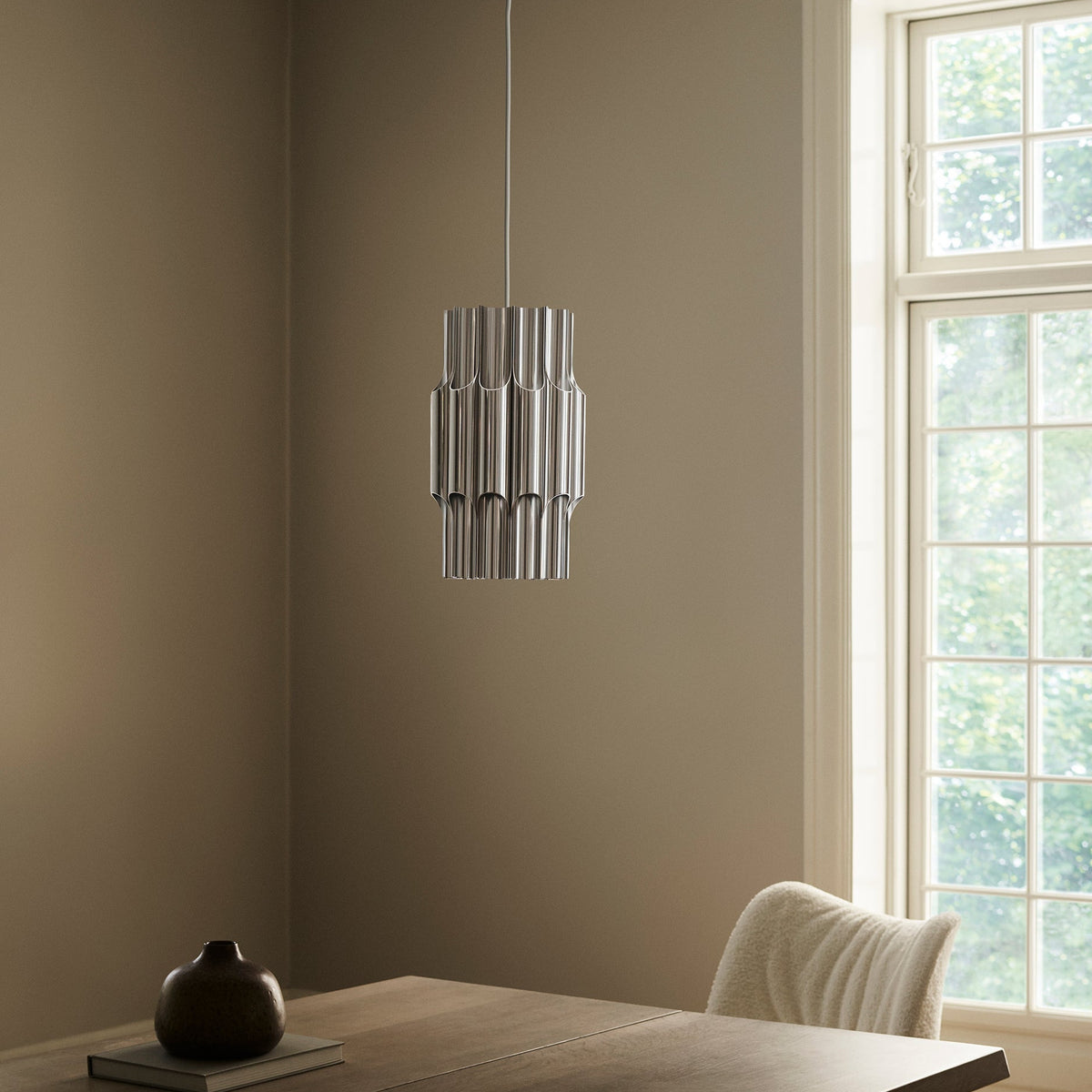PAN PENDANT 190 - 2 Finishes