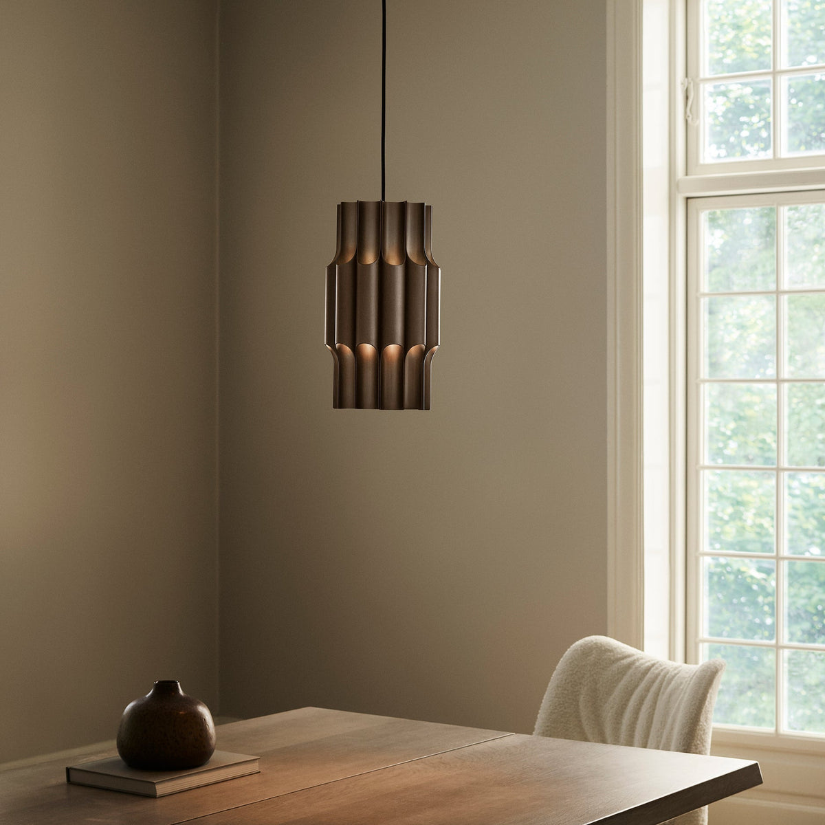 PAN PENDANT 190 - 2 Finishes